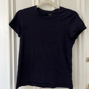 Navy whisper tee Madewell size XS